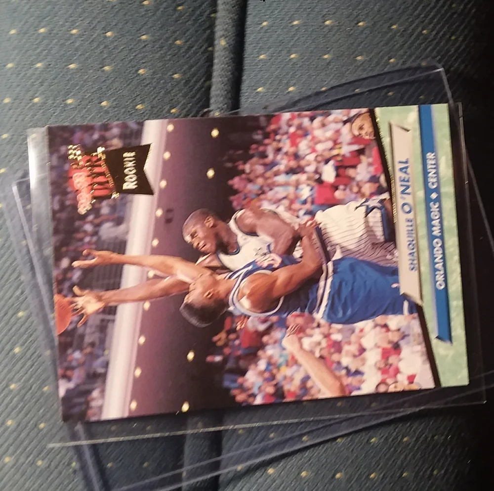 Shaq Fleer Ultra rookie card